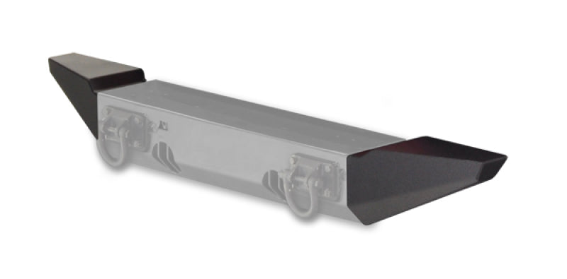 Rugged Ridge 11540.42 Standard Bumper Ends XHD Front Bumper 76-06 CJ&Wrang