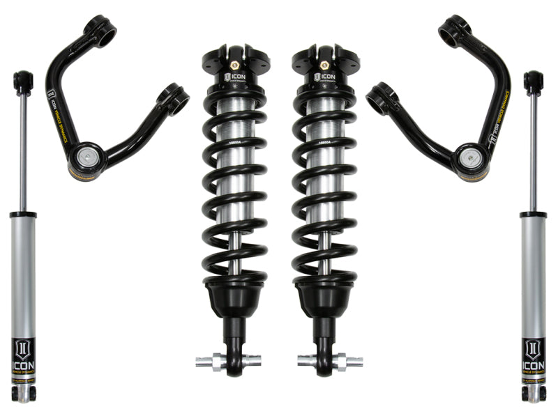 ICON K93202T 2019+ Ford Ranger 0-3.5in Stage 2 Suspension System w/Tubular Uca