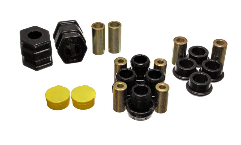 Energy Suspension 16.3115G 99-00 Honda Civic Si Black Front Control Arm Bushing Set