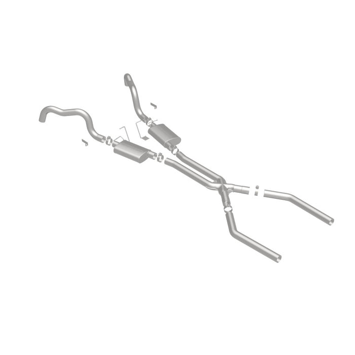 Magnaflow Perf Exhaust MAG15899 67-74 GM F Body 3in Dual Exhaust System