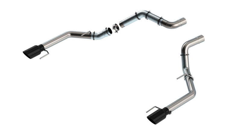 Borla 60727BC 21-23 Ford Raptor 3in Tail Pipe Kit 4.5in Tip - Black Chrome