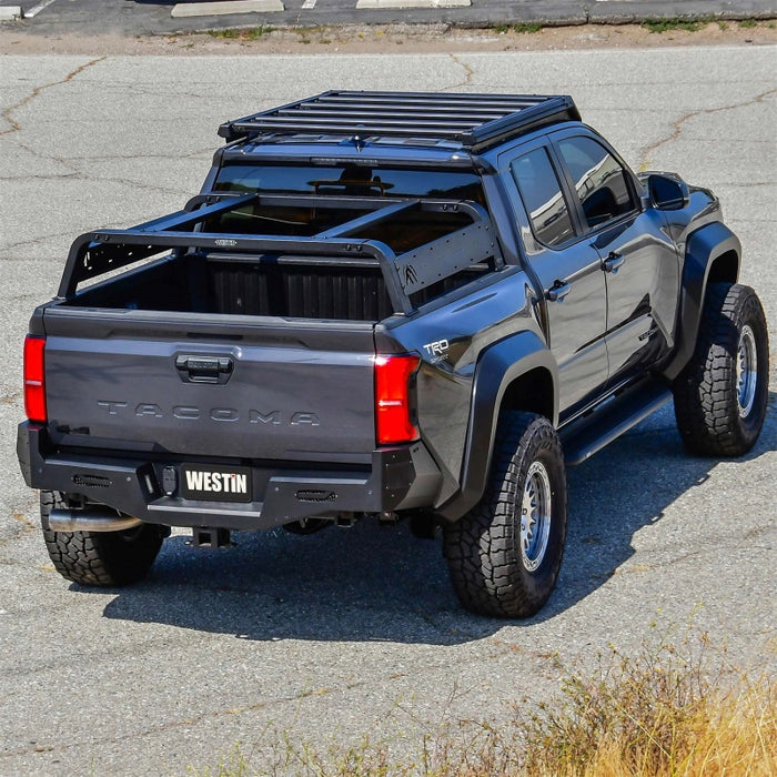 Westin 51-20015 05-21 Toyota Tacoma Overland Cargo Rack Base - Textured Black
