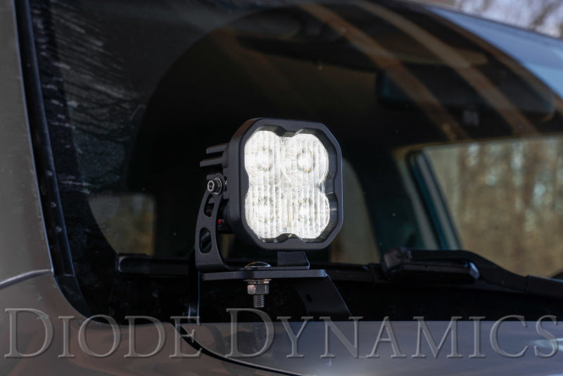 Diode Dynamics DD6122P SS3 LED Pod Sport - White SAE Fog Standard (Pair)