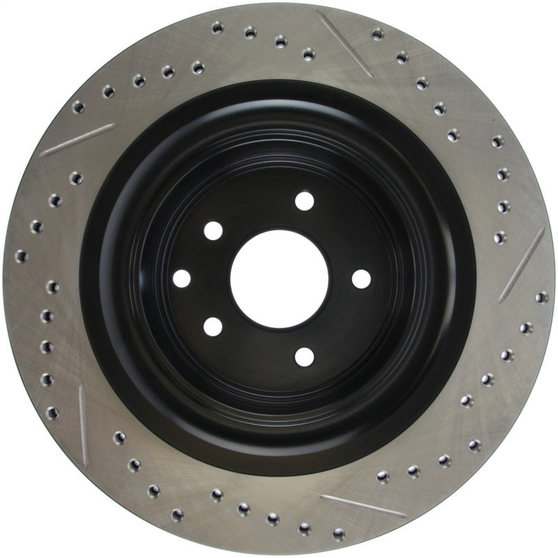 Stoptech 127.42101R StopTech Infiniti G37 / Nissan 370Z SportStop Slotted & Drilled Rear Right Rotor