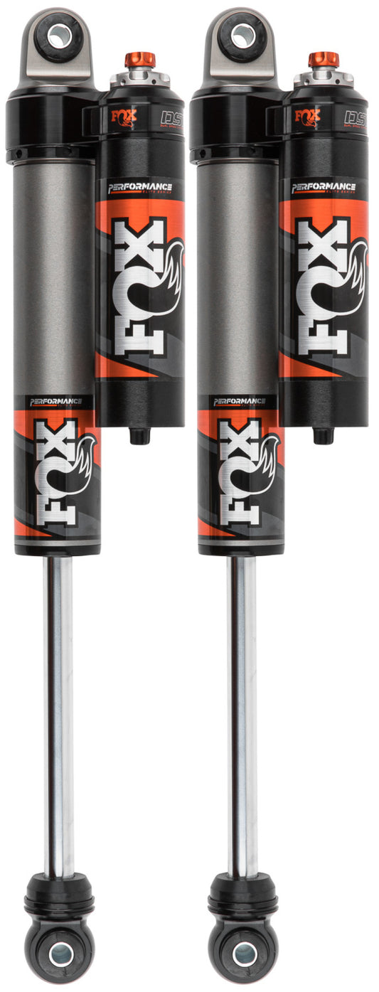 FOX 883-26-098 Fox 2017+ Ford SD 2.5 Perf Elite Series Reservoir Shock Rear P/B 2-3.5in Lift (Pair) w/ DSC Adj.