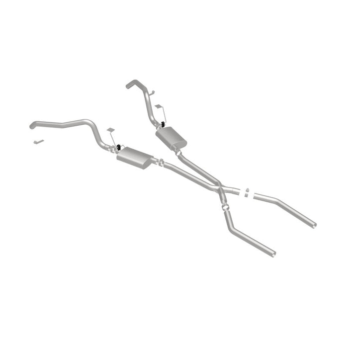 Magnaflow Perf Exhaust MAG15896 67-69 GM F Body 2.5in Dual Exhaust System