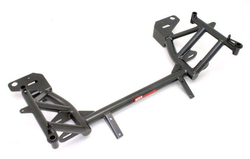 BMR Suspension KM001-1H BMR 93-02 F-Body K-Member w/ No Motor Mounts and Pinto Rack Mounts - Black Hammertone
