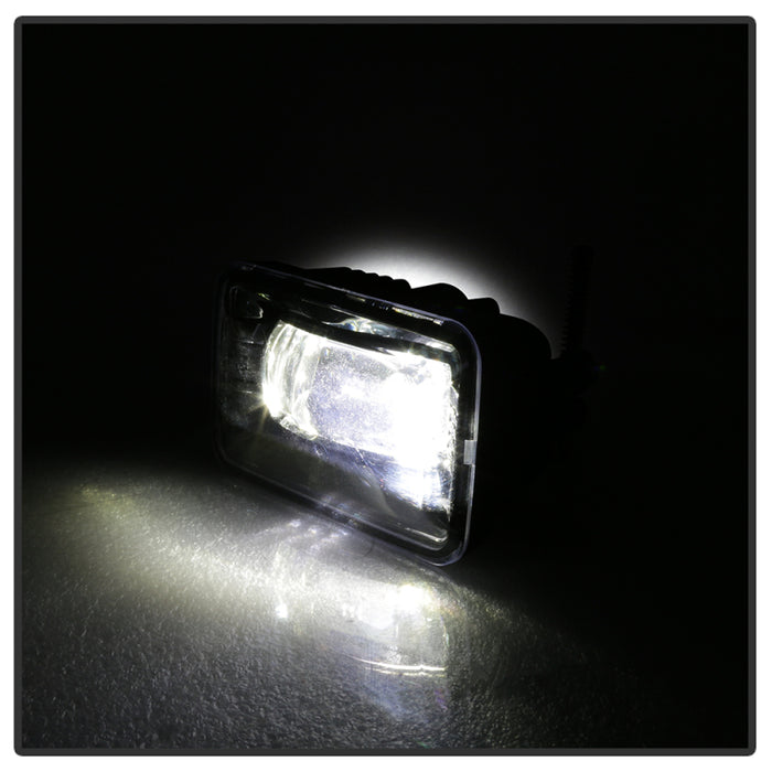 SPYDER 9043277 Spyder 15-18 Ford F-150 / 17-18 Ford F-250/F-350 Full LED Fog Lights - w/o Switch (FL-LED-PRO-4)