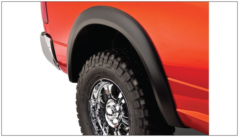 Bushwacker 50914-02 10-18 RAM 1500 Fleetside Extend-A-Fender Style Flares 4pc 67.4/76.3/96.3in Bed - Black