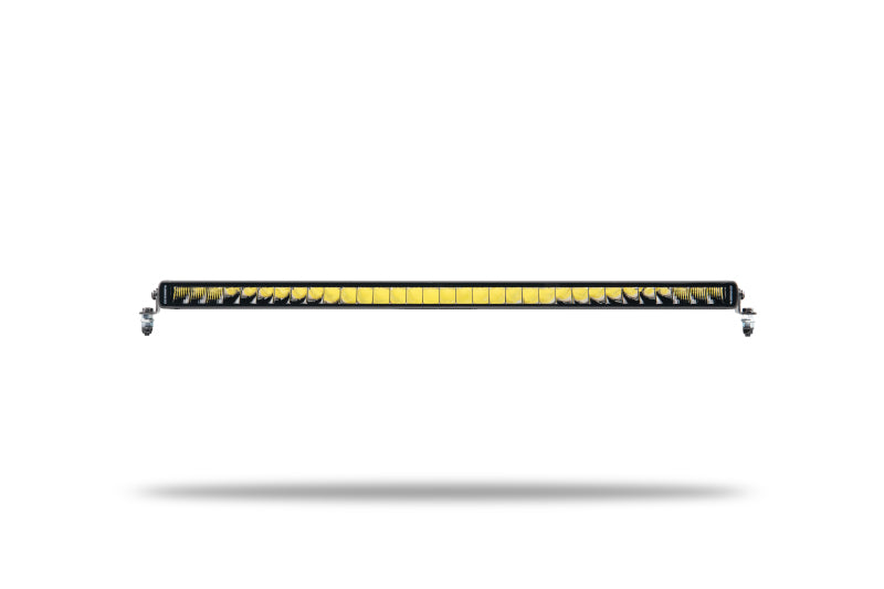 Go Rhino 751653201CSS Xplor Blackout Series Sgl Row LED Light Bar (Side/Track Mount) 31.5in. - Blk