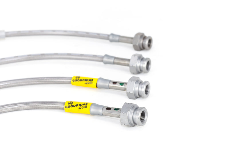 Goodridge 20019 96-00 Honda Civic CX/DX/HX w/ Small Front Rotors SS Brake Lines