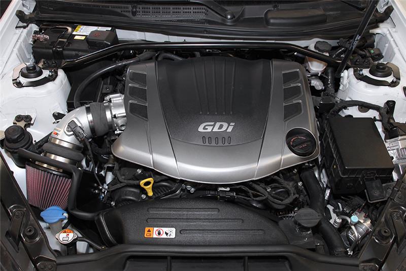 K&N Engineering 69-5310TS K&N 2013 Hyundai Genesis Coupe 3.8L V6 Typhoon Performance Intake Performance kit