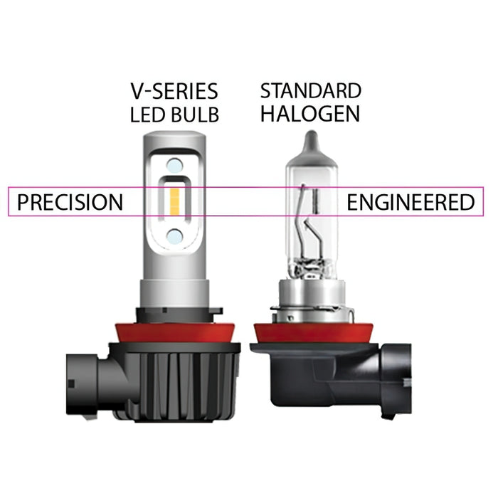ORACLE Lighting V5231-001 Oracle H4 - VSeries LED Headlight Bulb Conversion Kit - 6000K