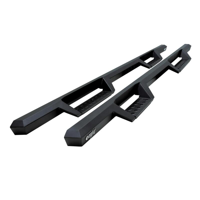 Westin 56-11955 04-13 Chevy Silverado 1500 Crew Cab 2004-2013 HDX Drop Nerf Step Bars - Textured Black