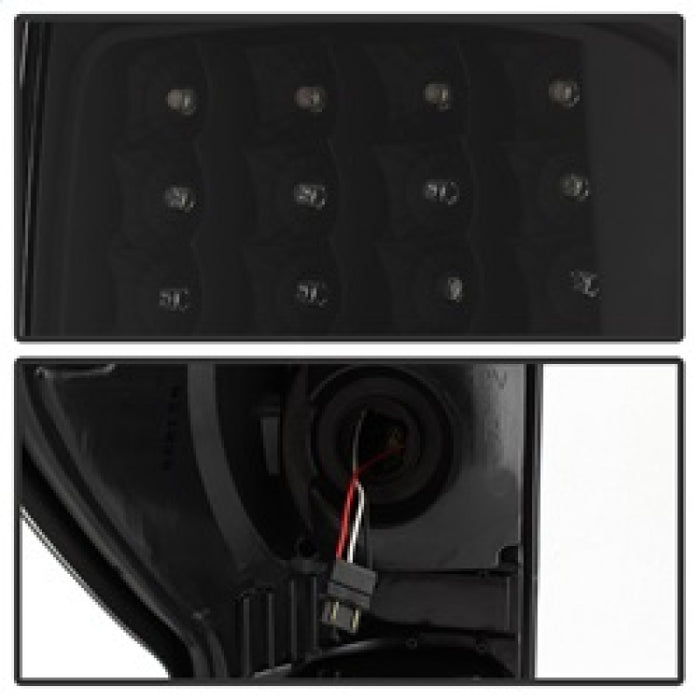 SPYDER 5013200 xTune Toyota Tundra 07-13 LED Tail Lights Black ALT-ON-TTU07-LED-BK