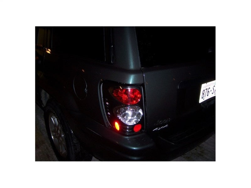 SPYDER 5005625 Spyder Jeep Grand Cherokee 99-04 Euro Style Tail Lights Black ALT-YD-JGC99-BK