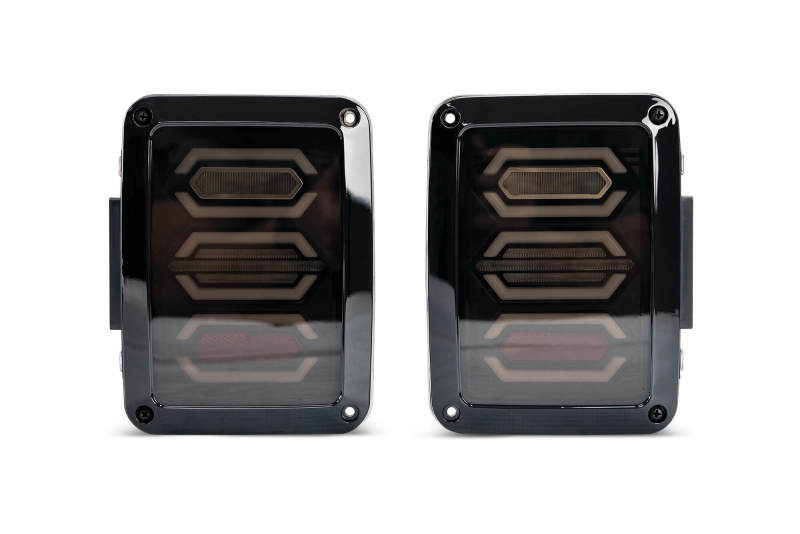 DV8 Offroad TLJK-02 07-18 Jeep Wrangler JK Octagon LED Tail Light