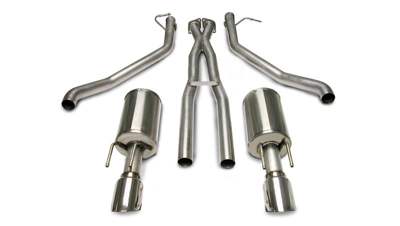 CORSA Performance 14189 Corsa 2005-2006 Pontiac GTO 6.0L V8 2.5in Sport Cat-Back + XPipe Exhaust Polished Tips