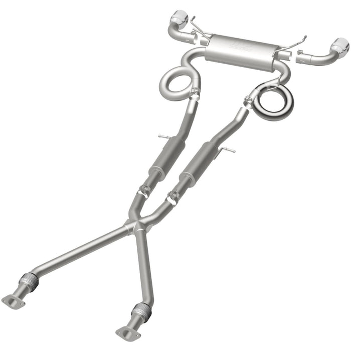 Magnaflow 19135 MagnaFlow Cat-Back 09-17 Nissan 370Z V6 3.7L Street Series SS 2.25in Dual Split Rear Exit Exhaust