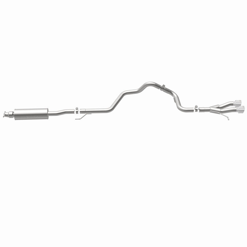 Magnaflow 15215 MagnaFlow 13 Hyundai Veloster 1.6L Turbo Dual Center Rear Exit Stainless Cat Back Perf Exhaust