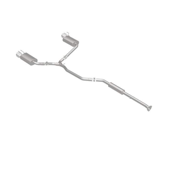 Magnaflow 19181 MagnaFlow Sys C/B 2015 Honda Accord 3.5L V6 2.5in SS Dual Split Rear Polished 4.5 Tip