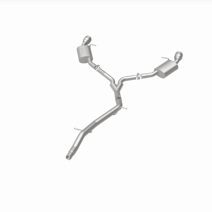 Magnaflow 19390 MagnaFlow 18-19 Audi A5 Dual Exit Polished Stainless CatBack Exhaust - 3in Main Piping Diameter
