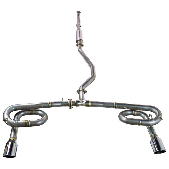 Remark RK-C2063H-11 2022+ Honda Civic Sport Sedan (FE2) Catback Exhaust - Dual Stainless Steel Tips