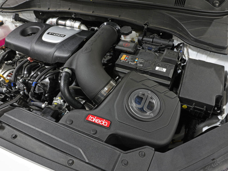 aFe 56-70032R 18-21 Hyundai Kona L4-1.6L (t) Takeda Momentum Cold Air Intake System w/ Pro 5R Media