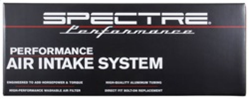 Spectre 9089 2018 Jeep Wrangler V6-3.6L F/I Air Intake Kit - Polished w/Red Filter