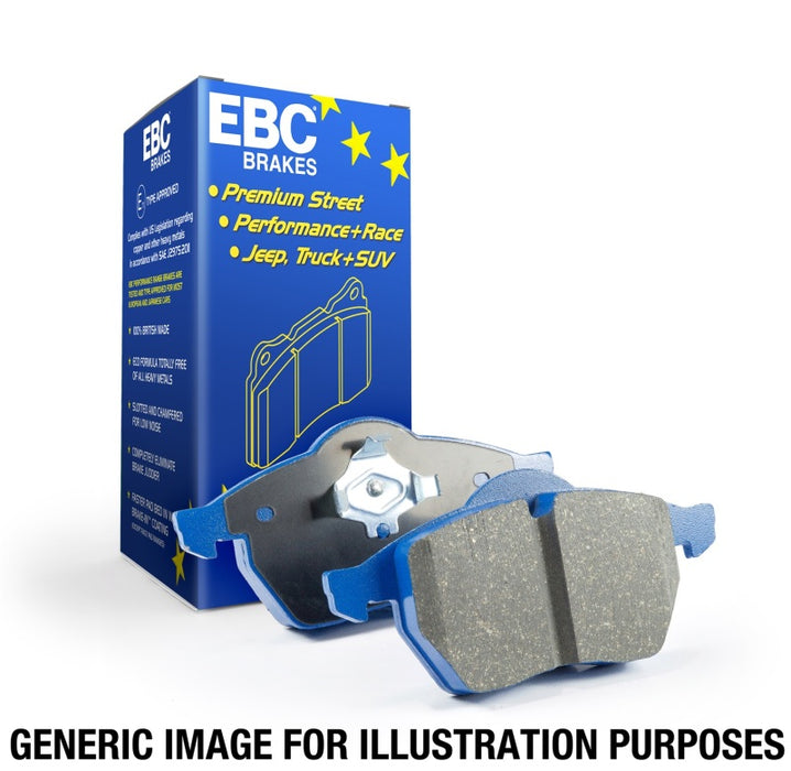 EBC DP51512NDX 10-12 BMW 335i xDrive (E90/E92) Bluestuff Front Brake Pads