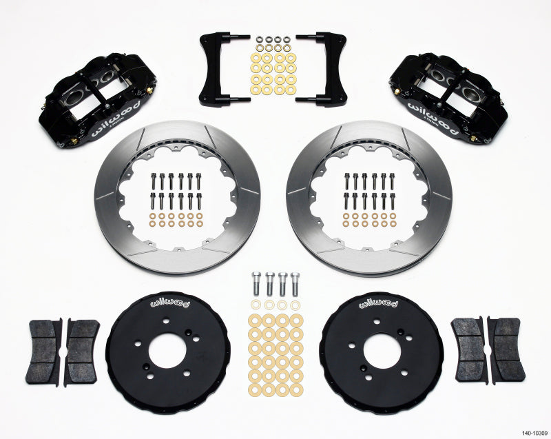 Wilwood 140-10309 Narrow Superlite 6R Front Hat Kit 12.88in Honda S2000