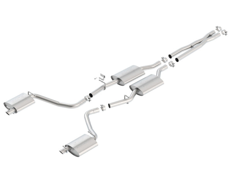 Borla 140686 15-16 Dodge Charger 3.6L V6 ATAK Cat Back Exhaust (Uses Factory Valence)