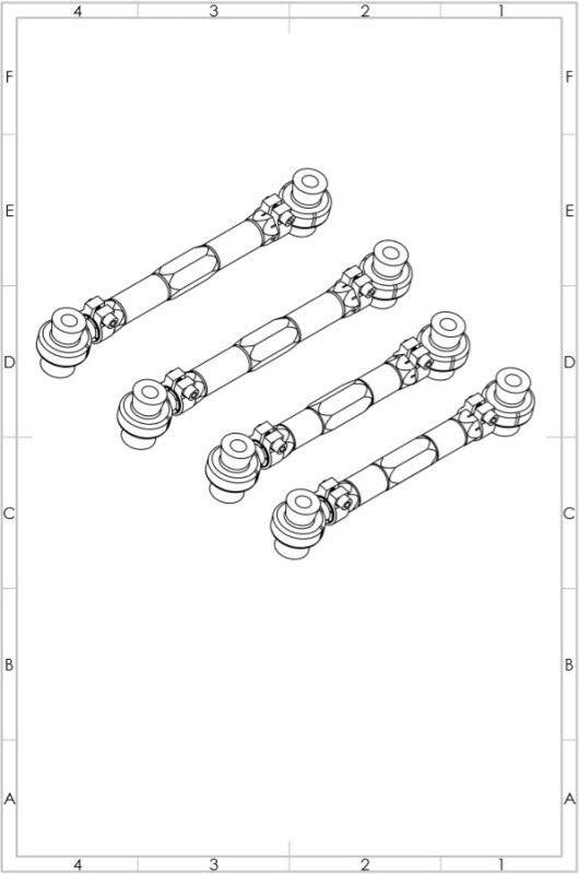 SPL Parts SPL RUA E9X 06-13 BMW 3 Series/1 Series (E9X/E8X) Rear Upper Arm Links