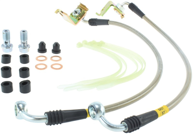 Stoptech 950.63008 StopTech 03-08 Dodge Viper Stainless Steel Front Brake Line Kit