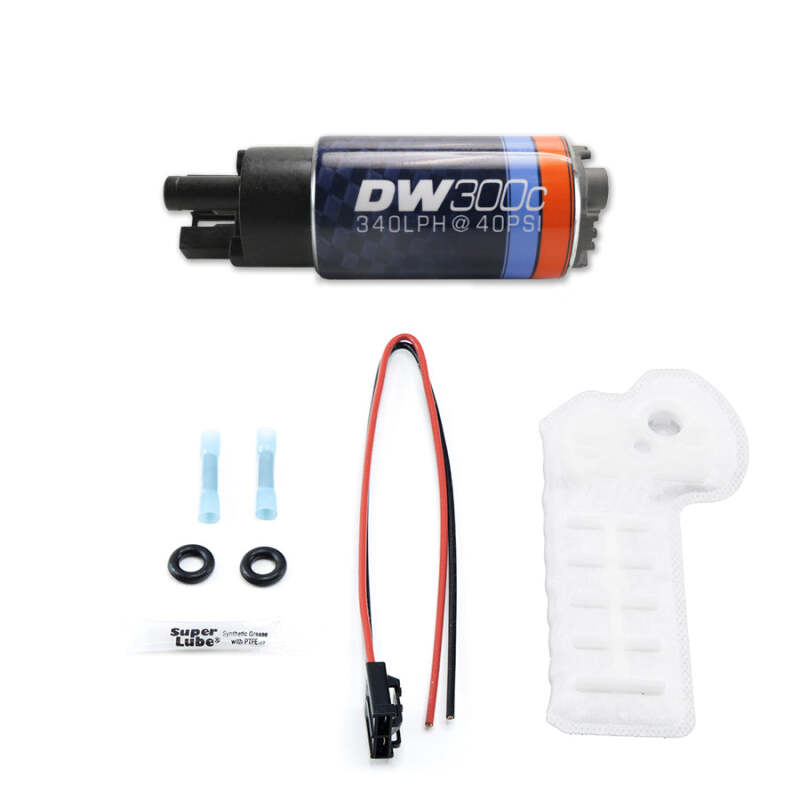 DeatschWerks 9-307-1059 340lph DW300C Compact Fuel Pump 17-20 Honda Civic Type R (w/o Mounting Clips)