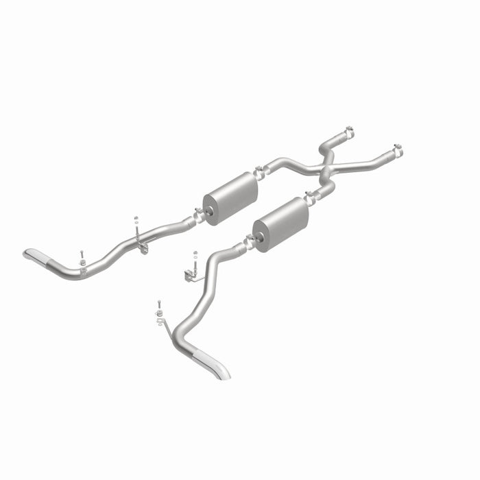 Magnaflow Perf Exhaust MAG15344 66-77 Ford Bronco 5.0L Crossmember Back Exhaust