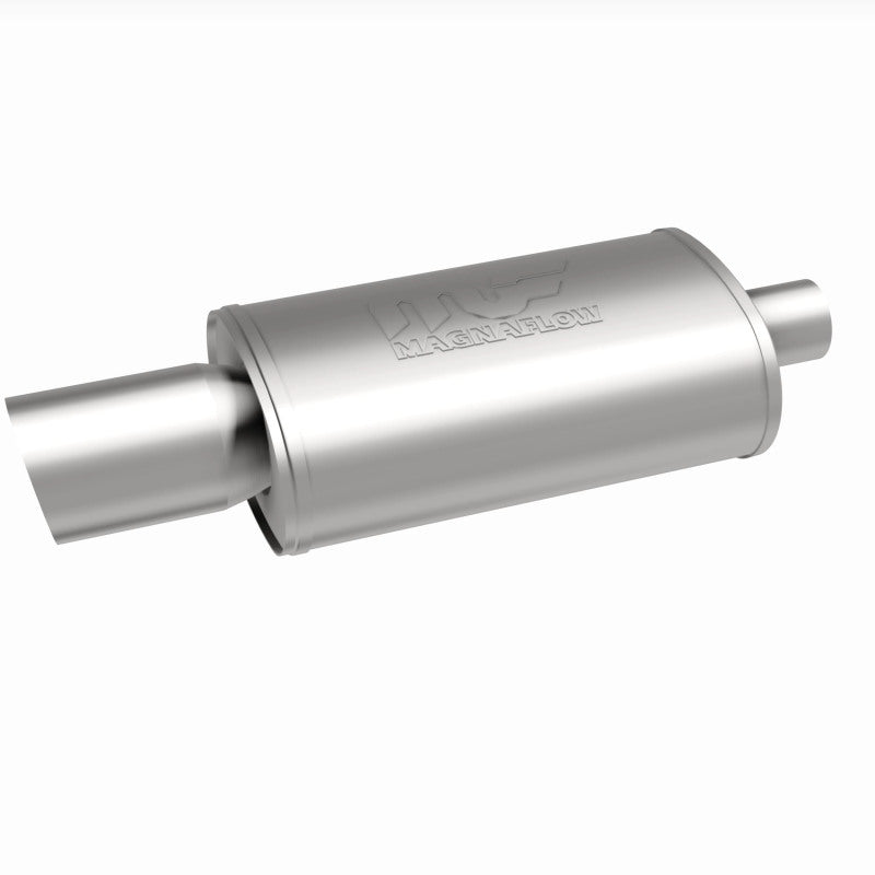 Magnaflow 14827 MagnaFlow Muffler W/Tip Mag SS 14X5X8 2.25/4.
