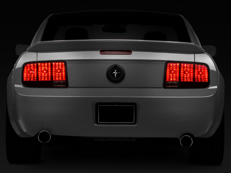 Raxiom 49066 05-09 Ford Mustang Tail Lights- Black Housing (Smoked Lens)