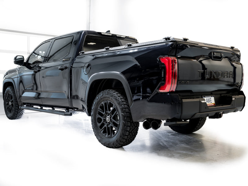 AWE Tuning 3015-33063 AWE 0FG Exhaust for 3rd Gen Toyota Tundra - Dual Diamond Black Tips