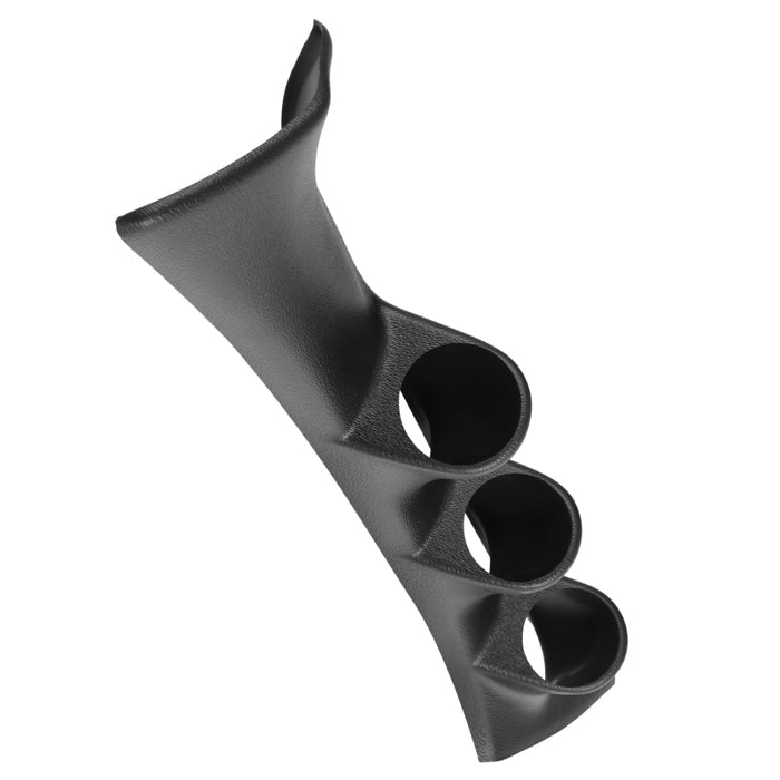 AutoMeter 22613 Autometer 95-99 Mitsubishi Eclipse / Eagle Talon (excl Convertible) Black Triple 52mm Pillar Pod