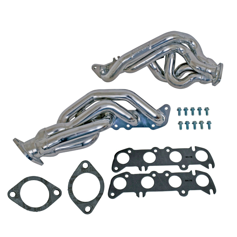 BBK 16320 11-14 Mustang GT Shorty Tuned Length Exhaust Headers - 1-5/8 Silver Ceramic