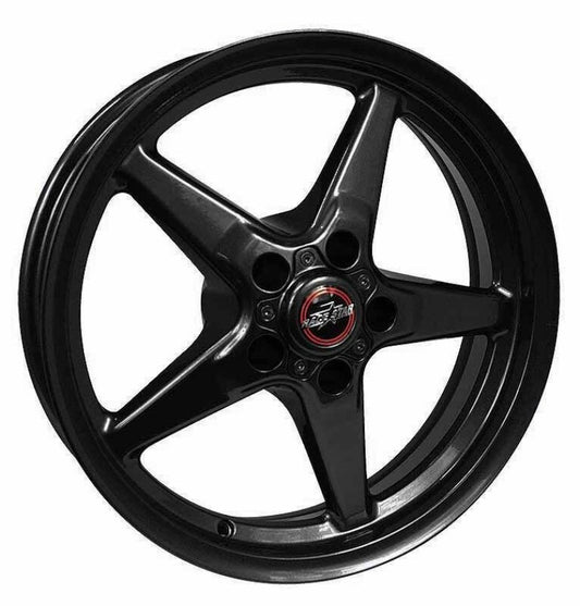 Race Star 92-770247B 92 Drag Star Bracket Racer 17x7 5x120BC 4.25BS Gloss Black Wheel