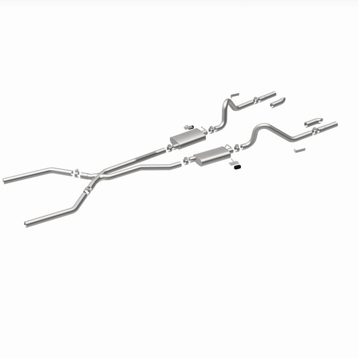 Magnaflow Perf Exhaust MAG15816 67-70 Mustang V8 Dual Exhaust Kit