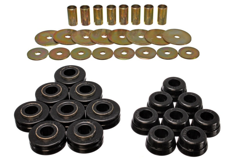 Energy Suspension 6.4101G Scout Ii Body Mounts - Black