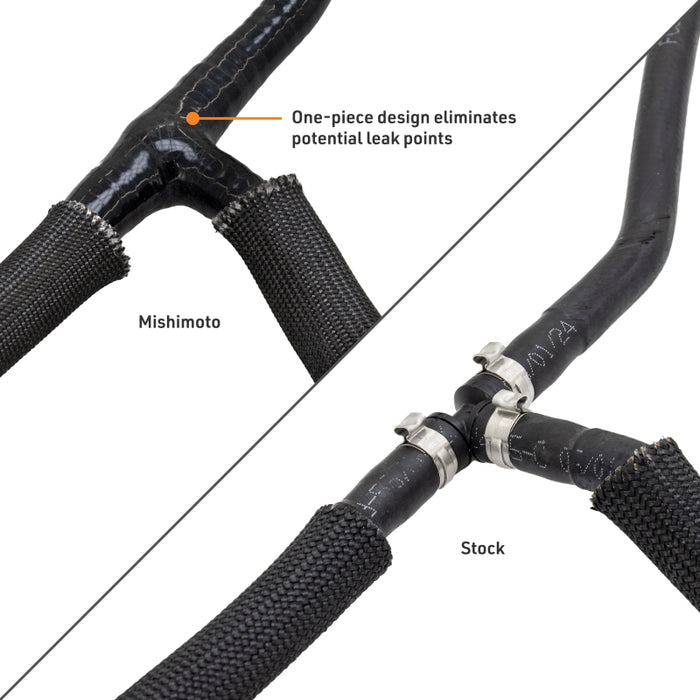 Mishimoto MMHOSE-F2D-20OV 20-24 Ford 6.7L Powerstroke Coolant Overflow Hose