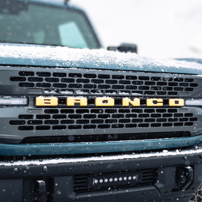 Putco 92852 Ford Bronco 21-23 Ford Bronco Emblem (Fits Models w/ Front Camera)