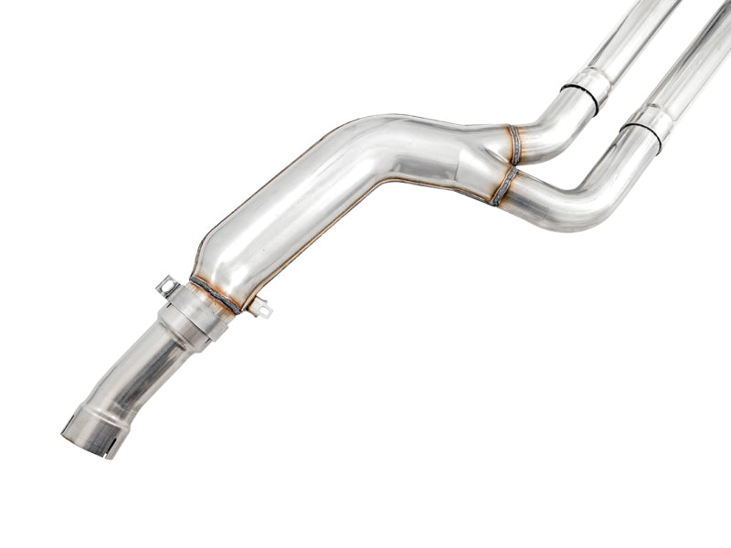 AWE Tuning 3015-42148 2019+ BMW M340i (G20) Non-Resonated Touring Edition Exhaust - Quad Chrome Silver Tips
