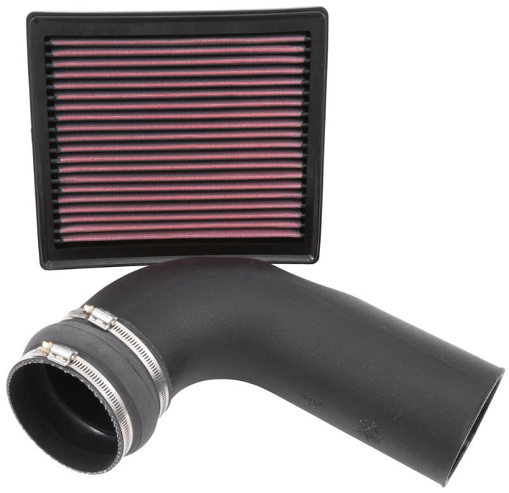 K&N Engineering 57-1568 K&N 13-15 RAM 2500/3500 L6-6.7L DSL Performance Intake Kit