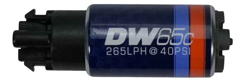 DeatschWerks 9-652 265 LPH DW65C Series Compact Fuel Pump w/ Mounting Clips