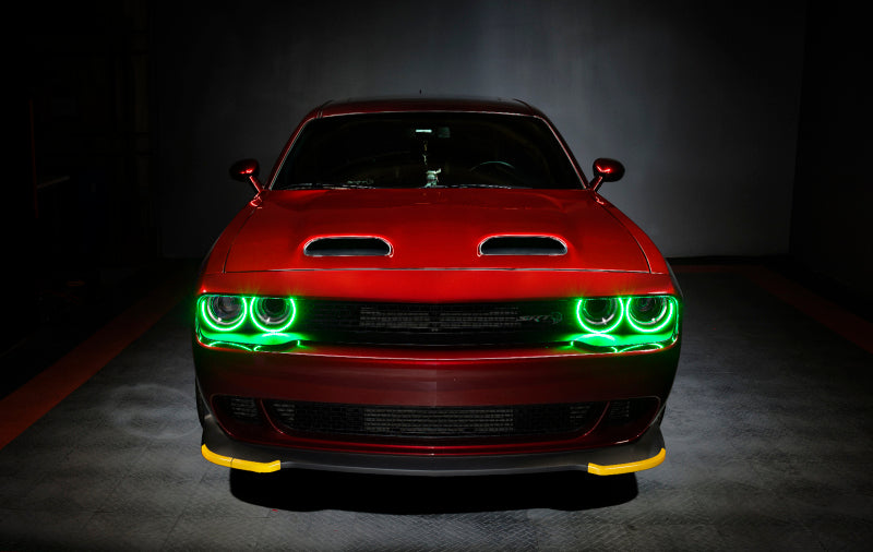 ORACLE Lighting 3990-332 Oracle 15-21 Dodge Challenger Dynamic Surface Mount Headlight Halo Kit - - Dynamic SEE WARRANTY